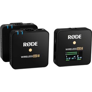 Бездротова мікрофонна система Rode Wireless GO II (на 2 персони) (3.5 мм)