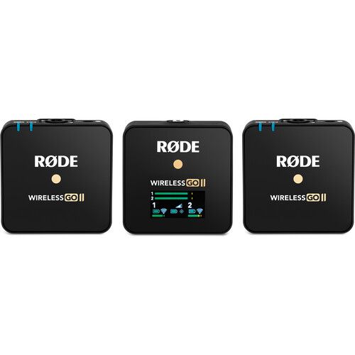 Бездротова мікрофонна система Rode Wireless GO II (на 2 персони) (3.5 мм)