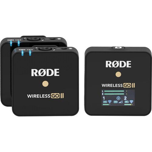 Бездротова мікрофонна система Rode Wireless GO II (на 2 персони) (3.5 мм)