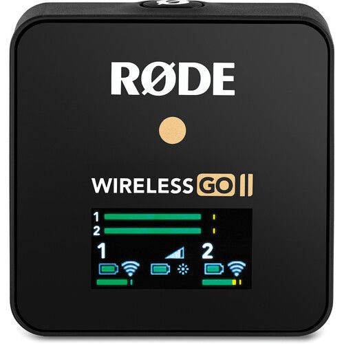 Бездротова мікрофонна система Rode Wireless GO II (на 2 персони) (3.5 мм)