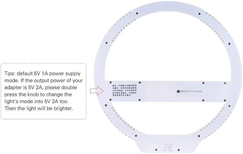 Кольцевой LED свет Yongnuo YN128 (Bi-color)