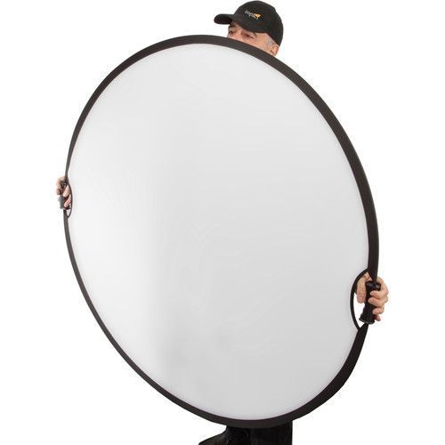 Відбивач світла Impact Circular Collapsible з ручками  52" (Silver/White)