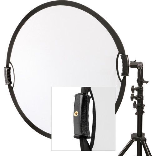 Відбивач світла Impact Circular Collapsible з ручками  52" (Silver/White)