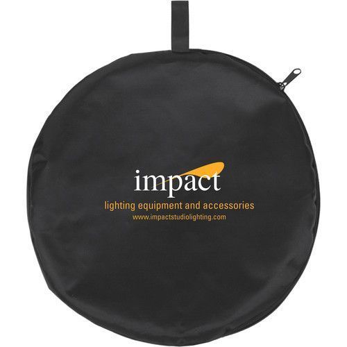 Відбивач світла Impact Circular Collapsible з ручками  52" (Silver/White)