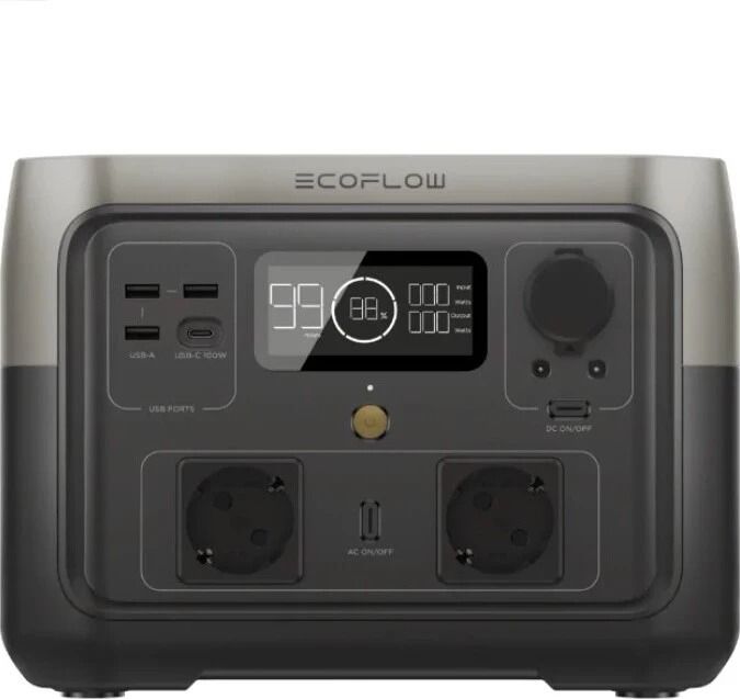 Зарядная станция Ecoflow River 2 Max (512 Вт/ч)