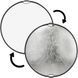 Відбивач світла Impact Circular Collapsible з ручками  52" (Silver/White)