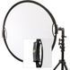 Відбивач світла Impact Circular Collapsible з ручками  52" (Silver/White)
