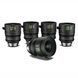 Набір об'єктивів NiSi AUREUS PRIME T1.4 Cinema 5-Lens Kit ARRI PL mount (5 шт)