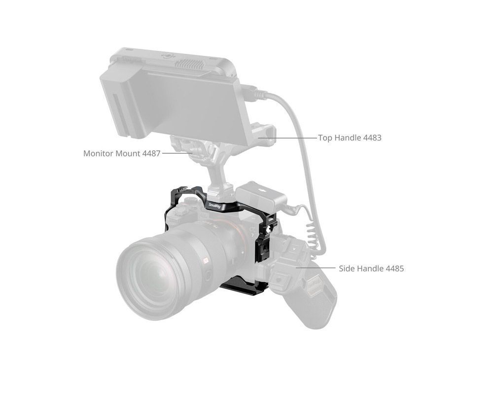 Клітка SmallRig Cage для Sony Alpha 7R V / 7 IV / 7S III / 1 / 7R IV / 7 V (3667C)