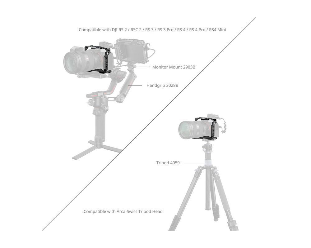 Клітка SmallRig Cage для Sony Alpha 7R V / 7 IV / 7S III / 1 / 7R IV / 7 V (3667C)