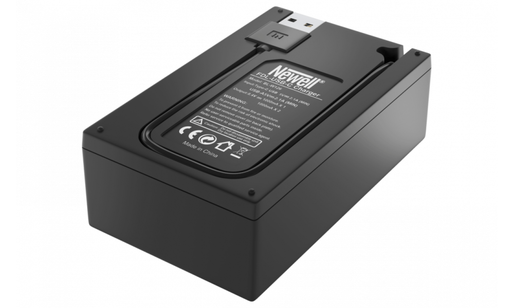 Зарядний пристрій Newell FDL-USB-C dual-channel charger для NP-W126 (NL2539)