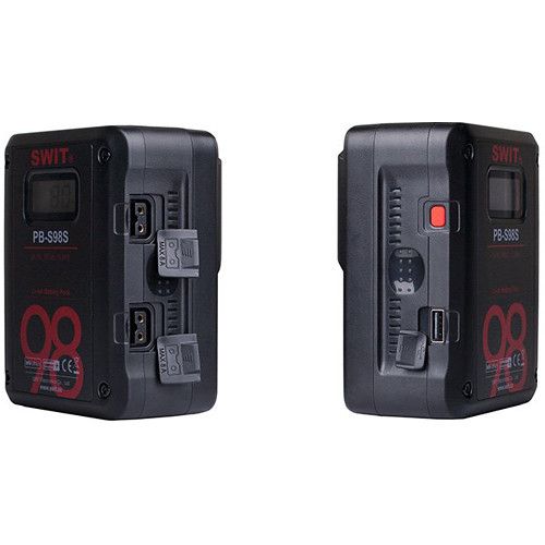 Акумулятор SWIT PB-S98S 14.4V 98Wh Dual D-Tap Heavy-Duty Digital Battery (V-Mount)