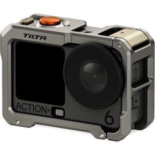 Клітка Tilta Camera Cage для DJI Osmo Action 6 (Titanium Gray)(TA-T95-FCC-TG)
