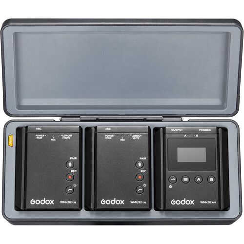 Беспроводная микрофонная система Godox WMicS2 (на 2 персоны) (3.5 мм)