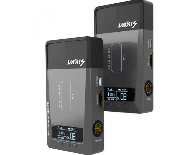 Бездротовий відеопередавач Vaxis ATOM 500 SDI Wireless Video Transmitter and Receiver Kit (SDI/HDMI) (VA20-S500-TR01B)