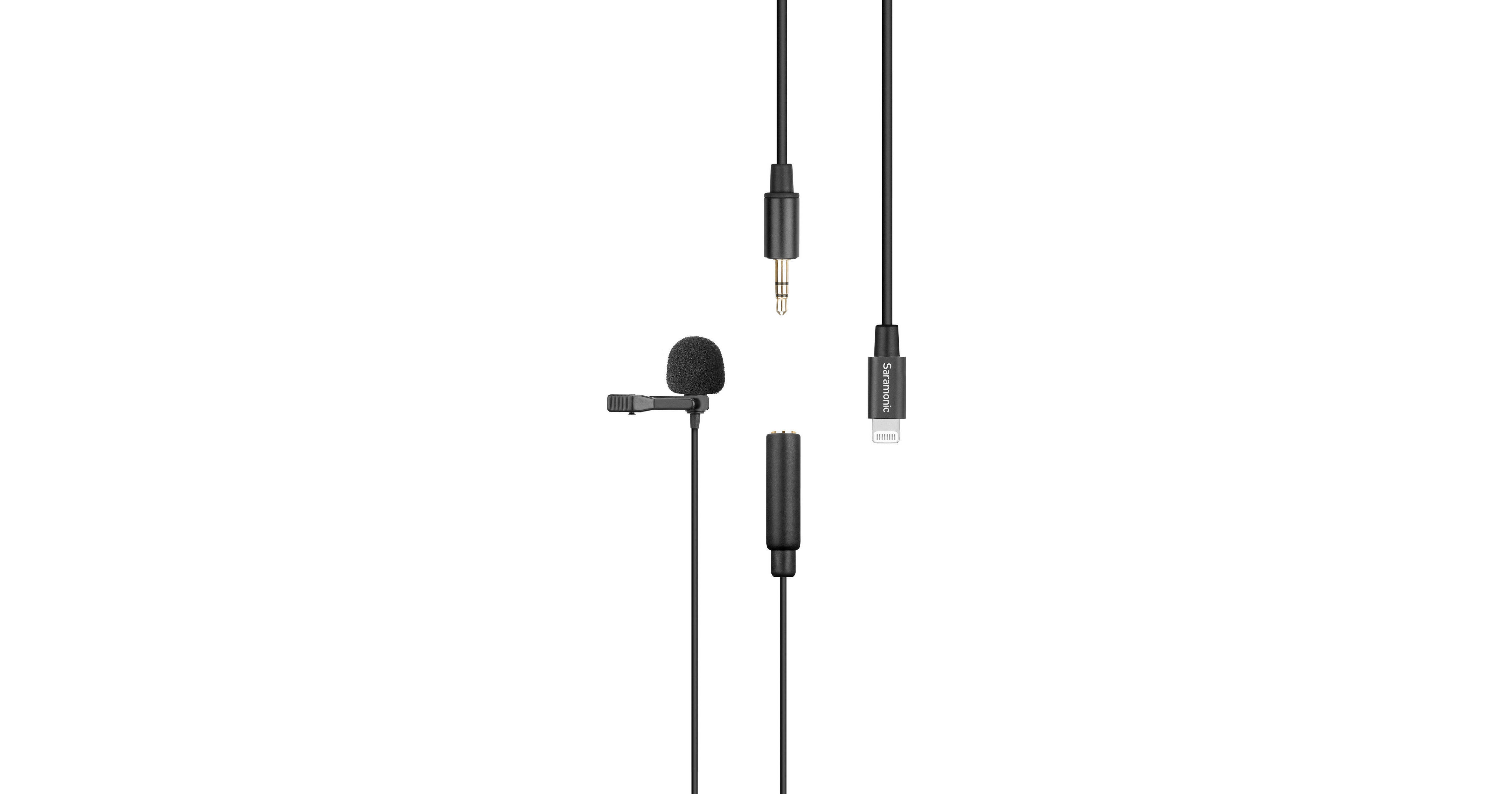 Saramonic LavMicro U1B: петличный микрофон для iPhone и iPad с разъемом Lightning