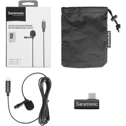 Петличный микрофон Saramonic LavMicro U3A (USB-C)
