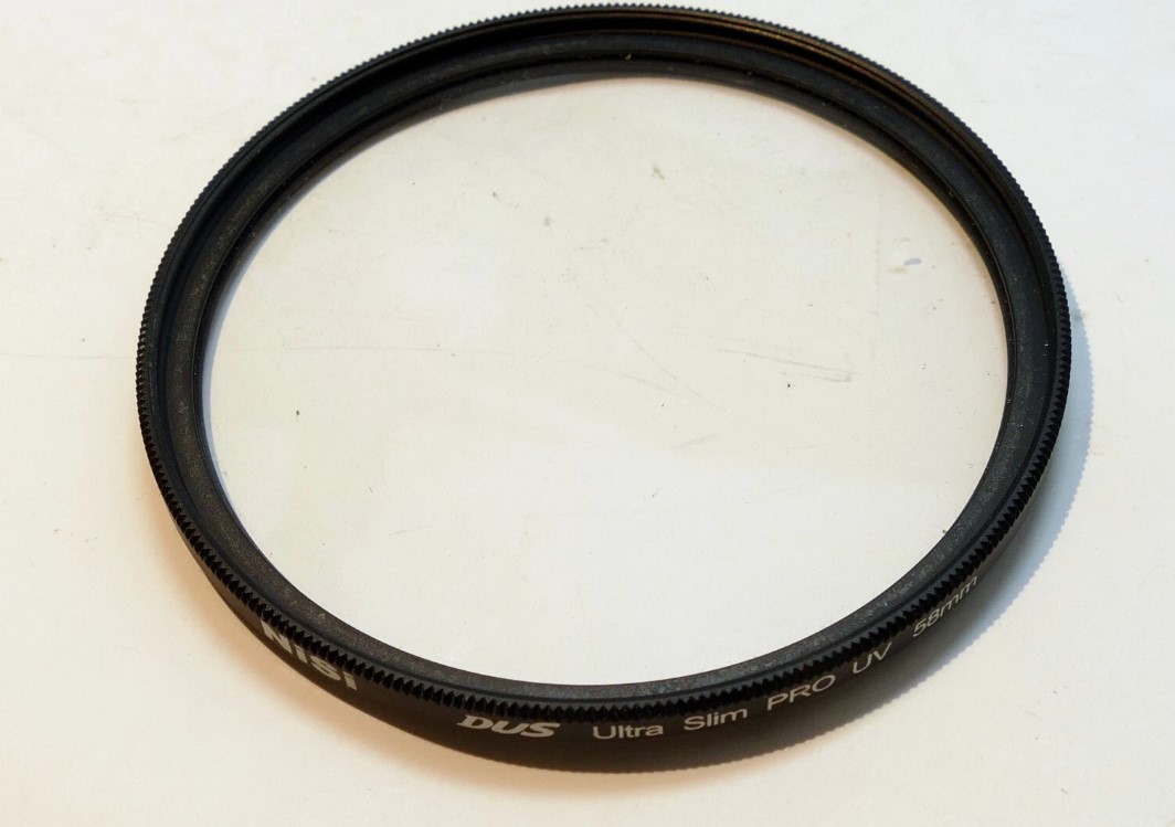 Захисний світлофільтр NiSi DuS UV 58mm — UV-захист для об'єктива та камери
