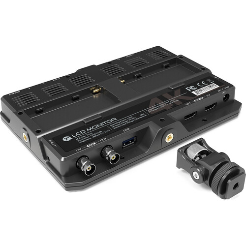 Lilliput H7S (7") – накамерный монитор с ультраярким дисплеем и 4K-поддержкой