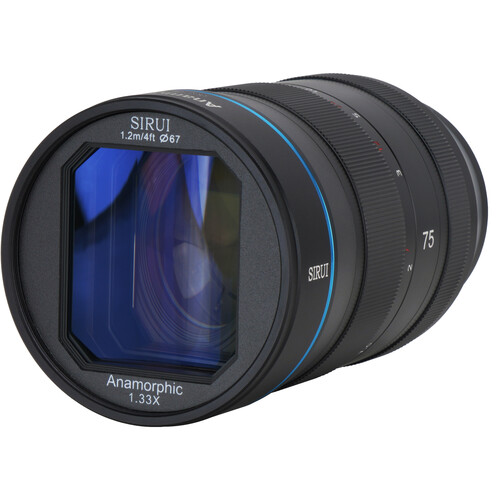 SIRUI 75mm f/1.8 1.33x E mount – анаморфотный объектив для кинематографического изображения