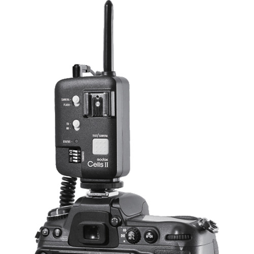 Синхронизатор вспышки Godox Cells II-C Transceiver (2 шт) для Canon – беспроводное управление вспышками с поддержкой E-TTL