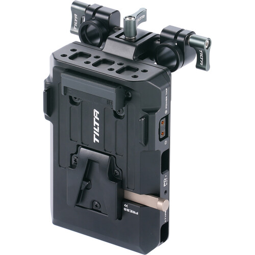 Площадка Tilta Smart V Mount Battery Plate – Black – універсальна батарейна плита з PD-виходом для професійних відеосистем