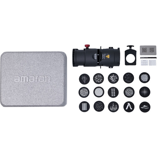 Aputure Amaran Spotlight SE 36° — широкоугольная проекционная линза для создания четких световых эффектов