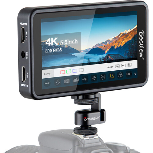 Desview R5II – накамерный монитор с ярким экраном и поддержкой 4K