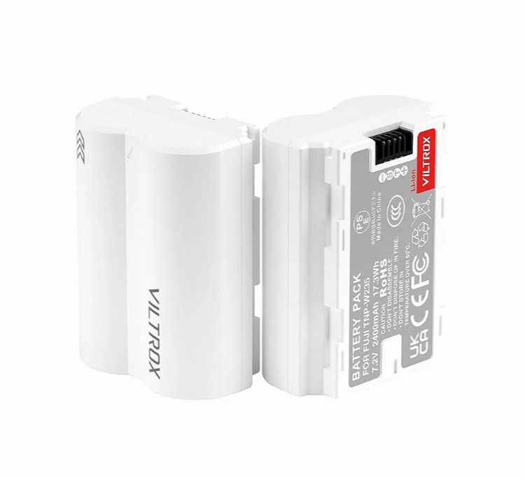Viltrox Weeylite NP-W235 7.2V 2400mAh — акумулятор для камер Fujifilm з USB-C