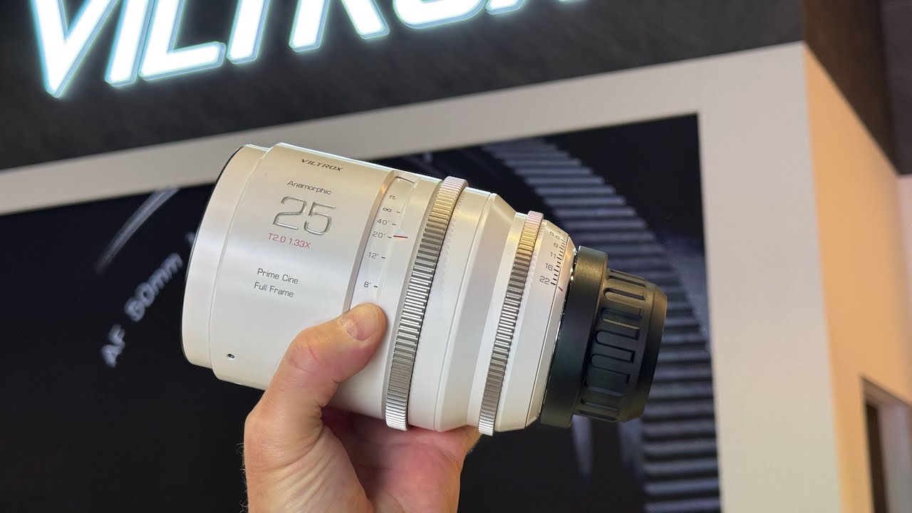 Об'єктив Viltrox EPIC Anamorphic 25mm T2.0 1.33X Cine Lens (PL Mount)