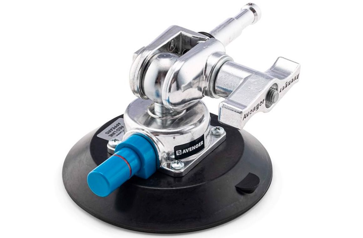 Avenger F1000 Pump Cup with Baby Swivel Pin – профессиональная вакуумная присоска для надежного крепления съемочного оборудования