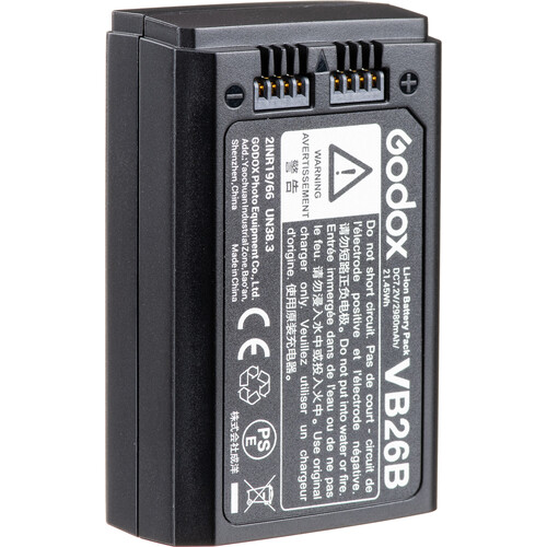 Акумулятор Godox VB26 для Godox V1, V860III - літій-іонне живлення для професійних спалахів