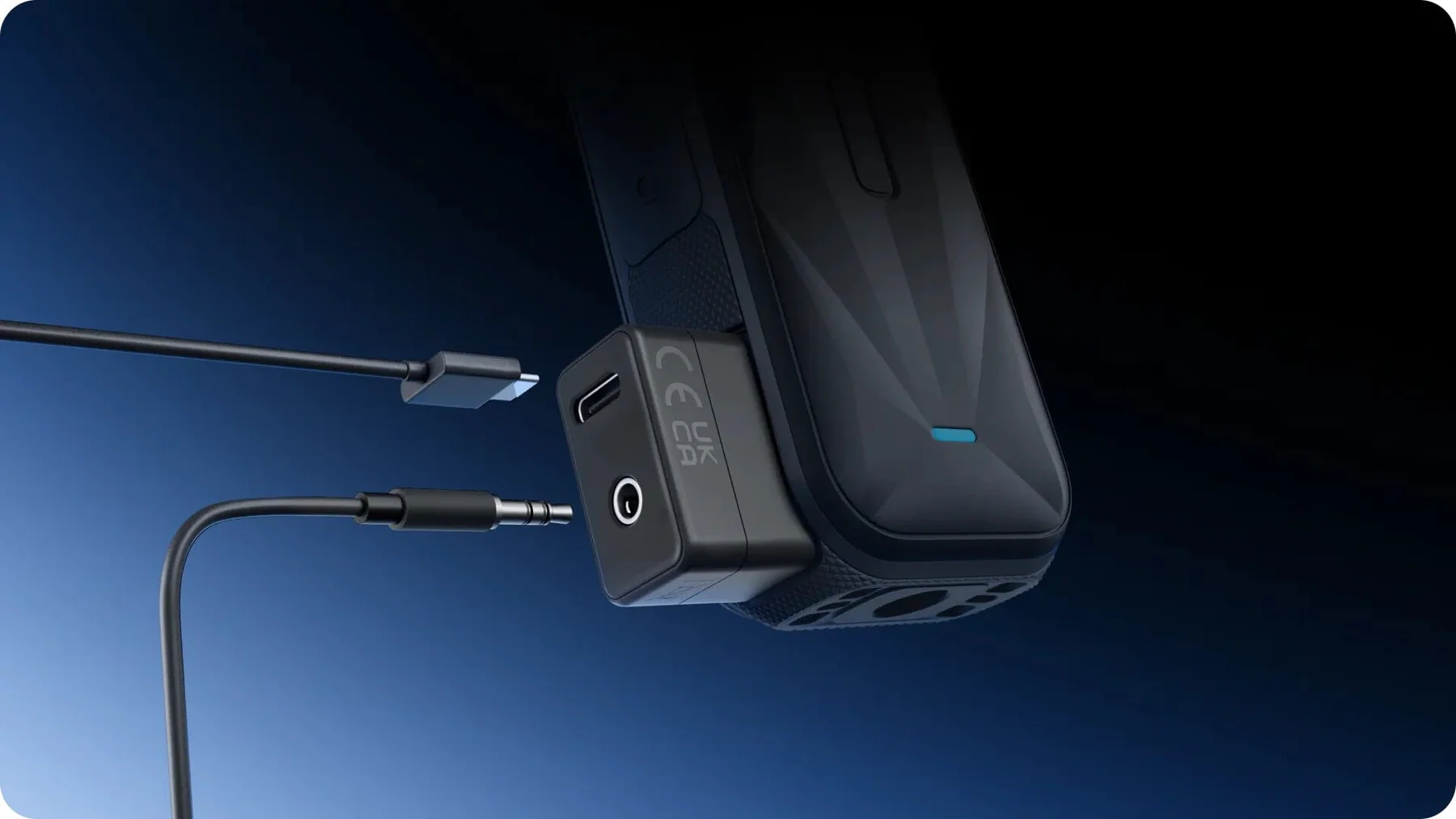 Адаптер Insta360 Microphone Adapter для X5 (CINSBAHK)