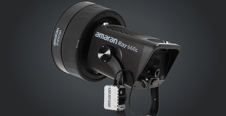 Aputure Amaran Fresnel для Ray 360c / 660c — проекційна лінза Френеля для гнучкого керування променем світла