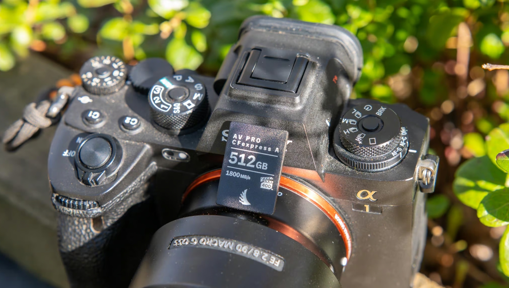 Angelbird AV PRO CFexpress A v4 MK2 512 GB — професійна картка пам'яті для зйомки з камерою Sony з блискавичною швидкістю