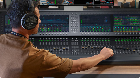 Blackmagic Design Fairlight Live Audio Panel 40 - професійна консоль для масштабного мікшування звуку
