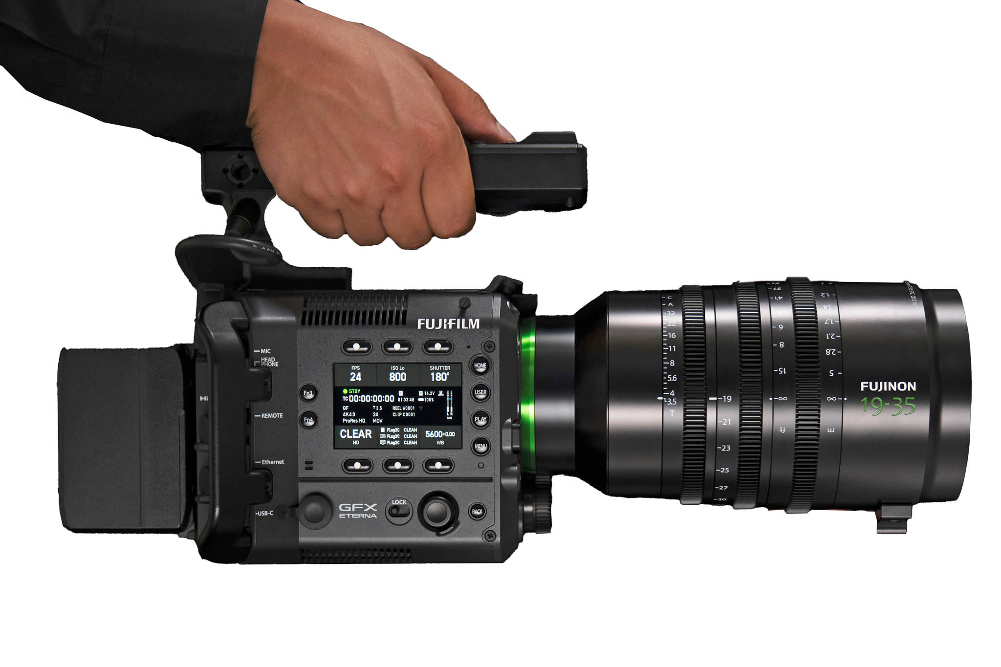 FUJIFILM представила ширококутний кінооб'єктив GF 19-35mm T3.5 PZ OIS WR зі стабілізацією зображення
