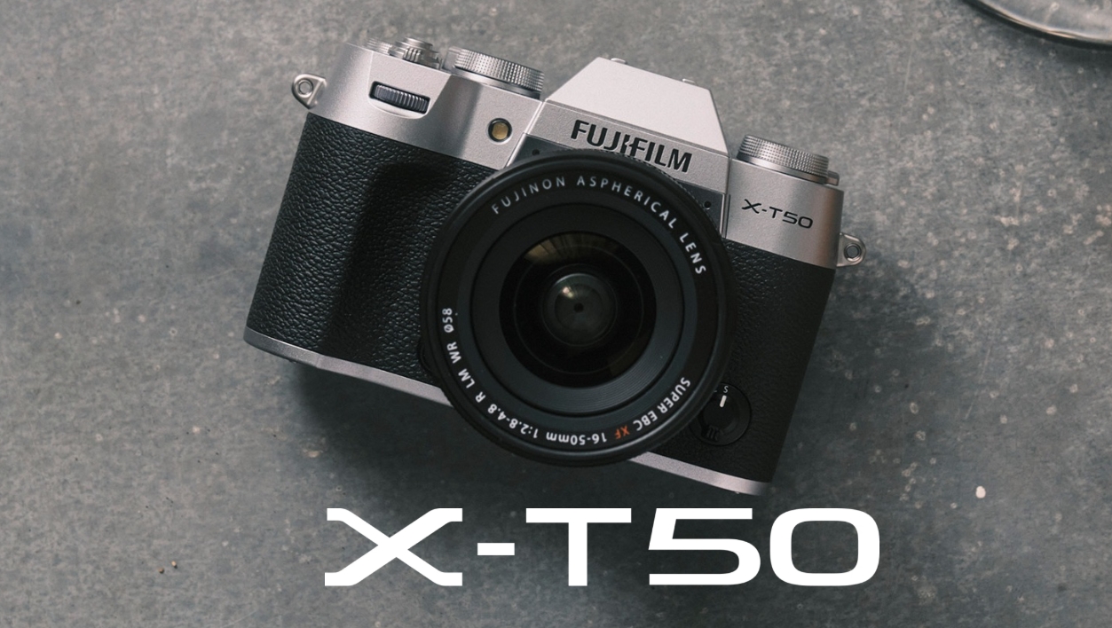 FUJIFILM X-T50 (body) (Silver) — компактна камера з високою роздільною здатністю для зйомки фото й відео до 6,2К