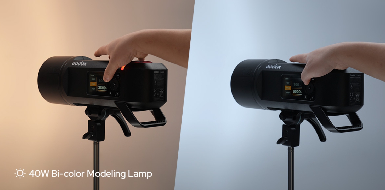 Godox AD800Pro — автономний спалах з потужністю 800 Вт для студійної та виїздної фотозйомки