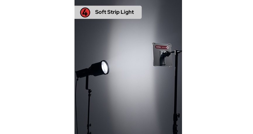 Godox KNOWLED LiteFlow 50 Soft Strip Light Reflector (50х50) — рефлектор з м'яким смуговим відбиттям для зйомки фото, відео та кінематографа