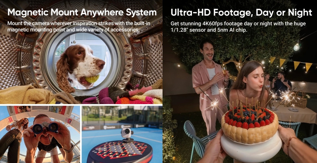 Insta360 GO Ultra Creator Bundle (Arctic White)(CINSABEA_GOULTRA05)
