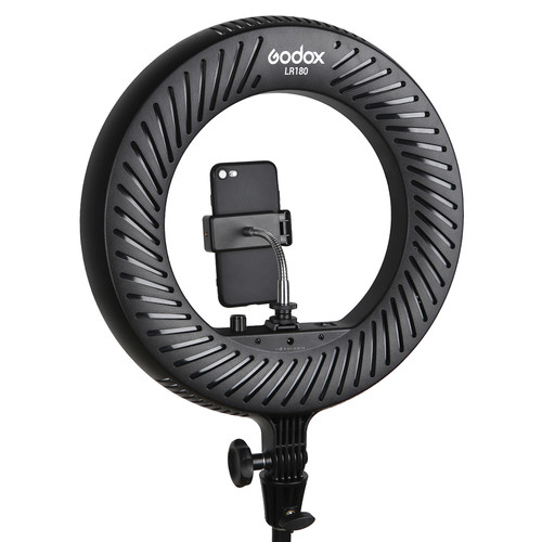 Godox LR180 Daylight — професійне кільцеве LED світло для портретної зйомки