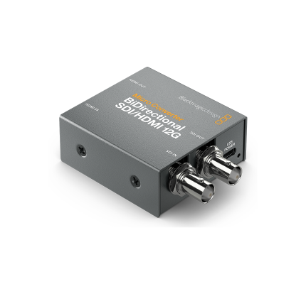 Blackmagic Design Micro Converter BiDirectional SDI/HDMI 12G with Power Supply — маленький, але потужний інструмент для професіоналів