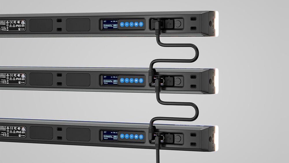 LED трубка ARRI Omnibar 2 Single Set (Black) (60 см) – профессиональный RGB LED-свет для кино и студийной работы