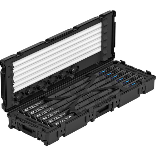 ARRI Omnibar 4 Production Kit (Black) (6 шт) - професійний комплект LED трубок для кіновиробництва та студійного світла