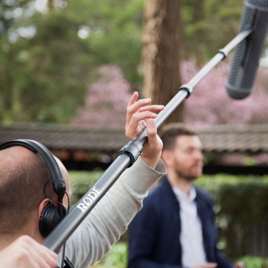 Rode Micro Boompole — ультралегка телескопічна вудка для професійного звукозапису