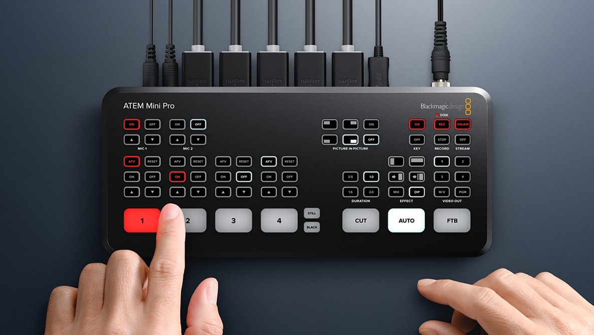 Видеомикшер Blackmagic Design ATEM Mini Pro HDMI (SWATEMMINIBPR