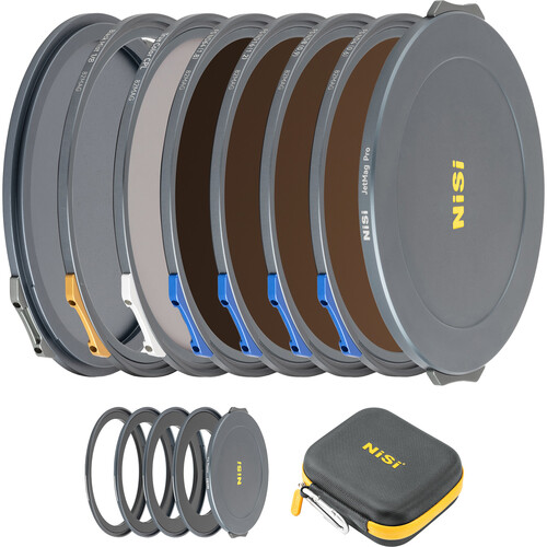 Набір фільтрів NiSi JetMag Pro 82MAG Cinema ND Magnetic Filter Kit — кінематографічна магнітна система швидкої зміни оптичних елементів
