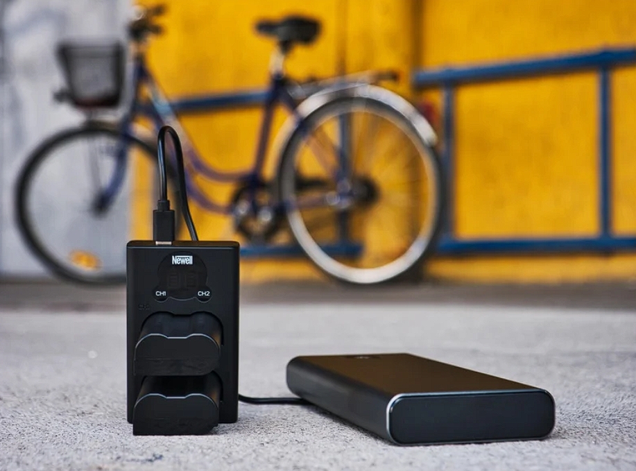 Newell DL-USB-C для акумулятора NP-FW50 (NL1964) — подвійний зарядний пристрій для роботи з камерами Sony