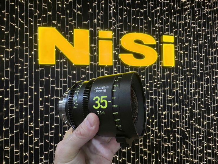 Об'єктив NiSi AUREUS PRIME 35mm T1.4 Cinema Lens ARRI PL mount